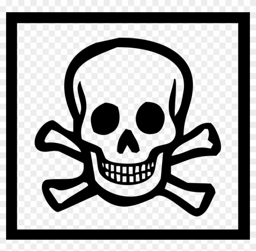 Download Skull And Crossbones Clip Art Clipart Skull - Poison Skull - Png Download