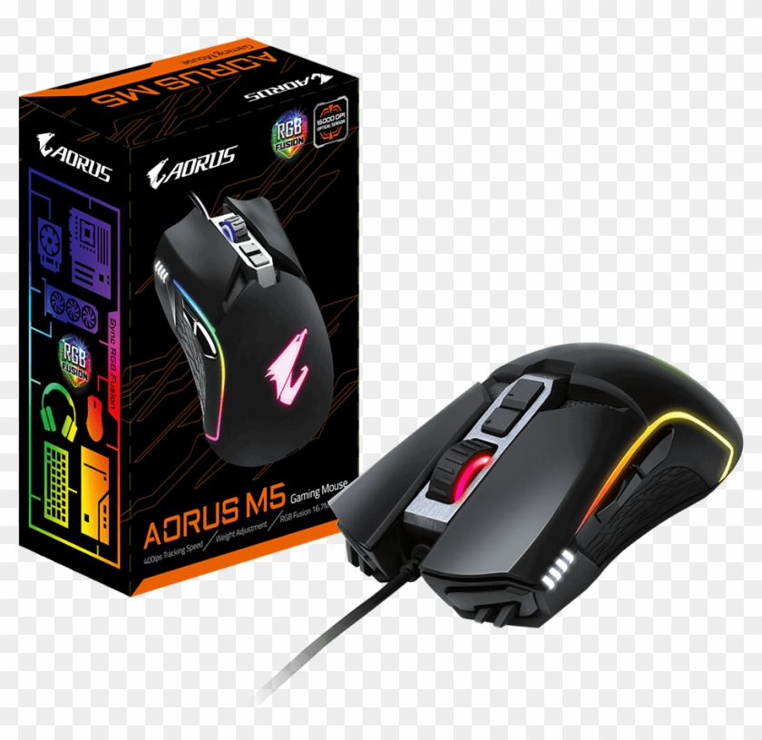 Aorus M5 - Aorus M5 Gaming Mouse Clipart