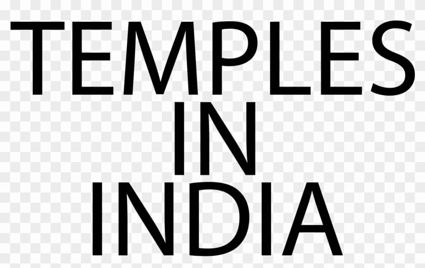 India's Temple Information India's Temple Information - Black-and-white Clipart #2760433