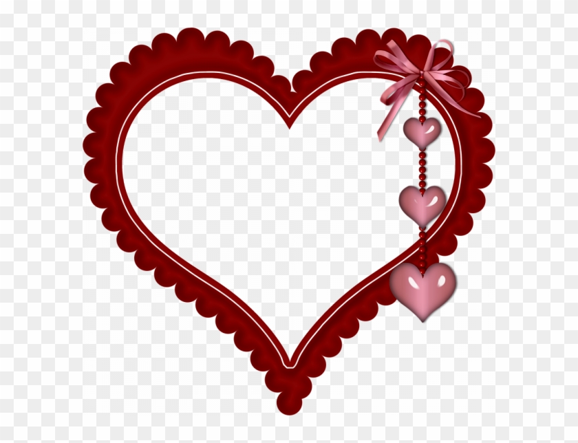 Love Heart Frames - Best Love Photo Frames Png Clipart #2760788