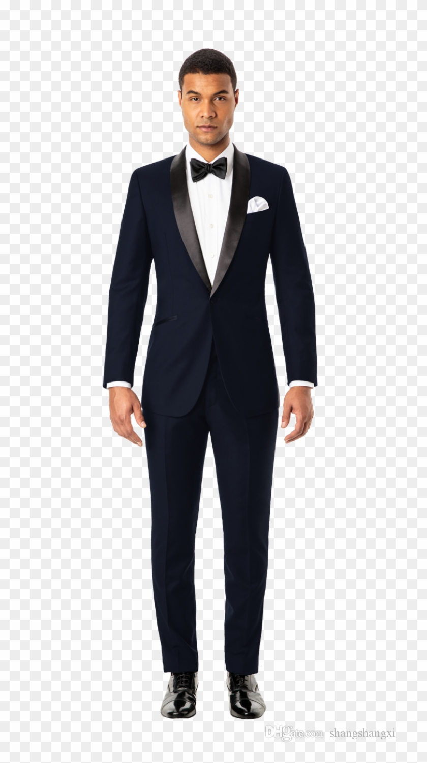 Groom Free Download Png - Tuxedo In Royal Blue Clipart #2761041
