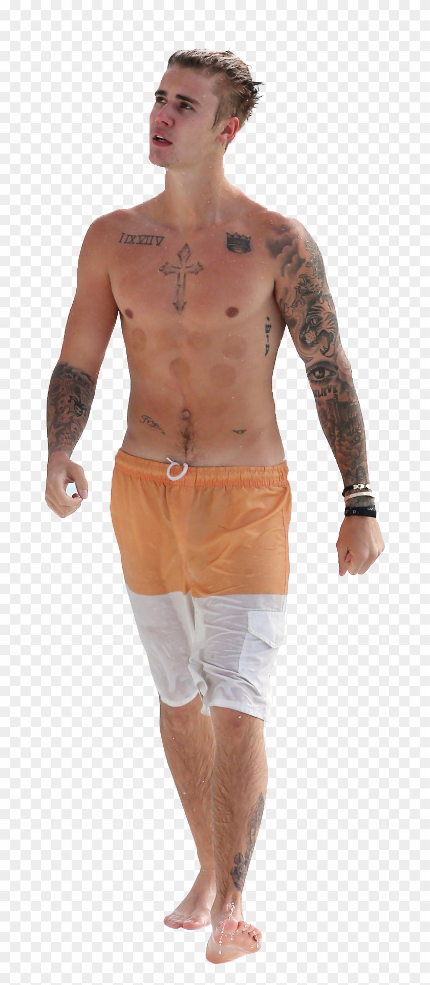 Justin Bieber Topless - Topless Men Png Clipart