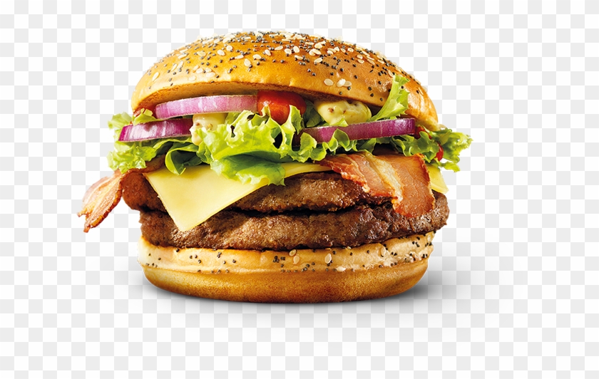 Mcdonalds Burger Png Image Background - Beef Burger Png Clipart