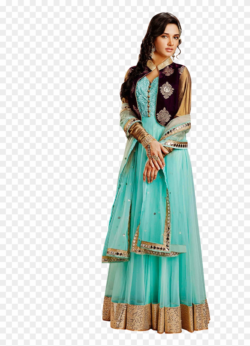 Jacket Frock Suit Png Free Images - Ladies Dress New Fashion Ramzan Clipart