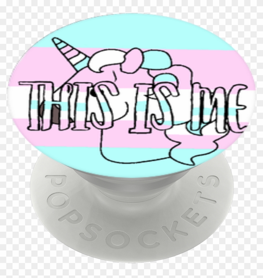 Trans Is Me, Popsockets - Sundae Clipart