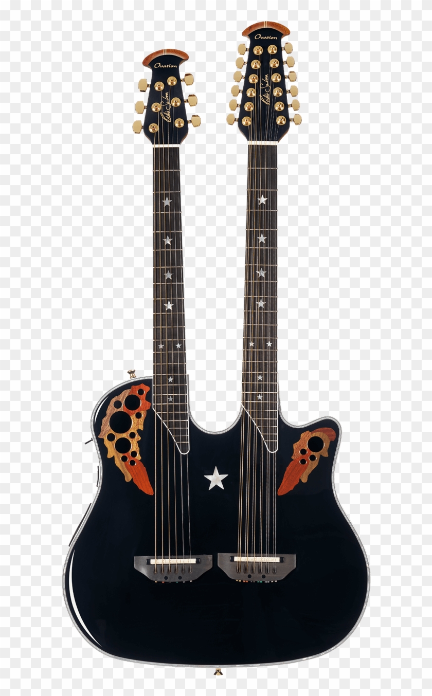 Richie Sambora - Ovation Richie Sambora Double Neck Clipart