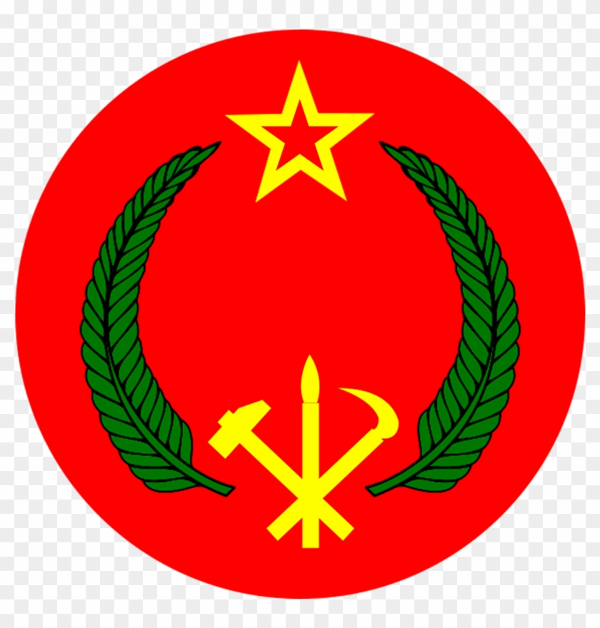 Coat Of Arms Of The Porean People's Socialist Republic - Workers Party Of Korea Clipart #2762225