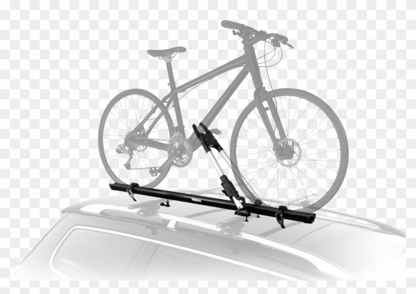 Bike Rack Png - Thule Bike Rack Roof Top Clipart