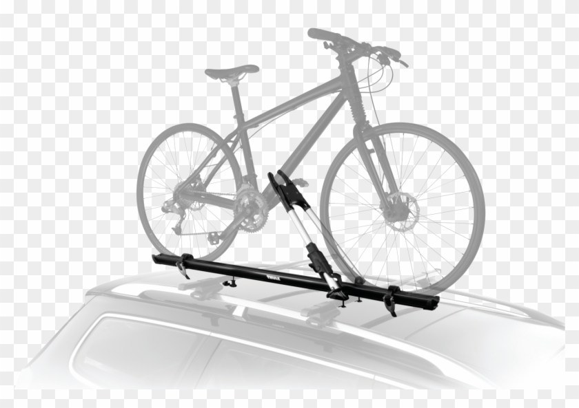 Bike Rack Png - Thule Bike Rack Roof Top Clipart #2763068