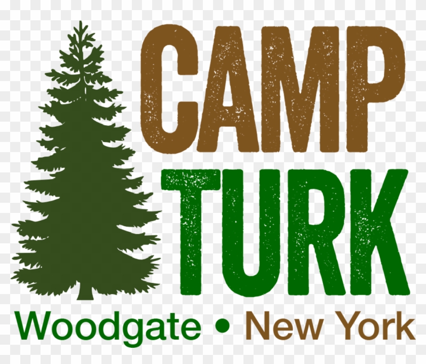 Dates For Camp - Pine Tree Silhouette Clipart