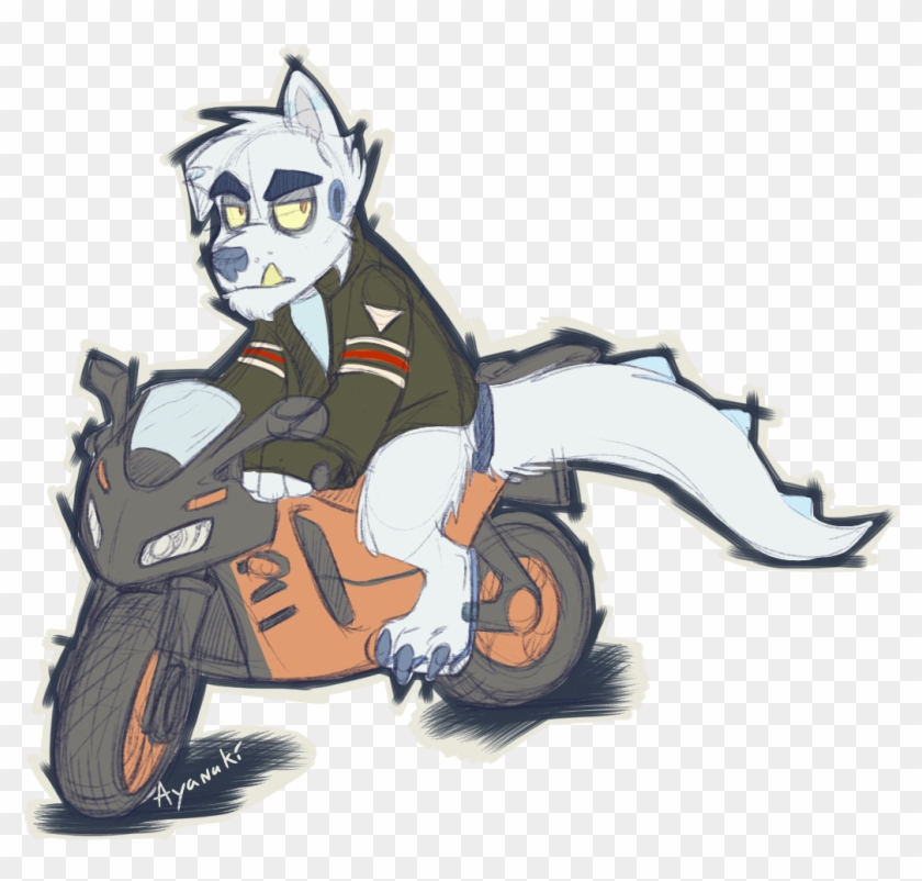 Honda Repsol Bike - Cartoon Clipart