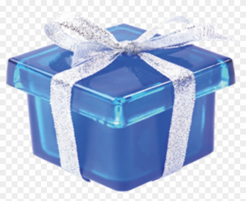 Gift, Birthday, Ribbon, Blue, Box Png Image With Transparent - Hop Qua Dep Clipart