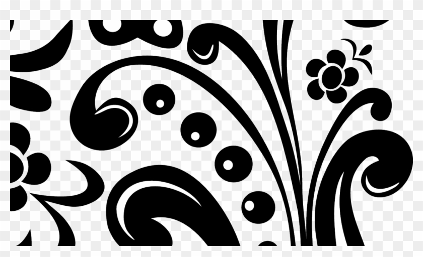 Black & White Border Clipart - Png Download