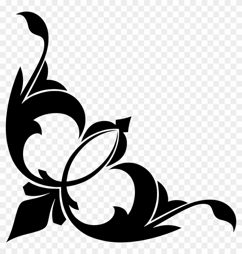 This Free Icons Png Design Of Ornament 7 - Decorative Corner Png Transparent Clipart