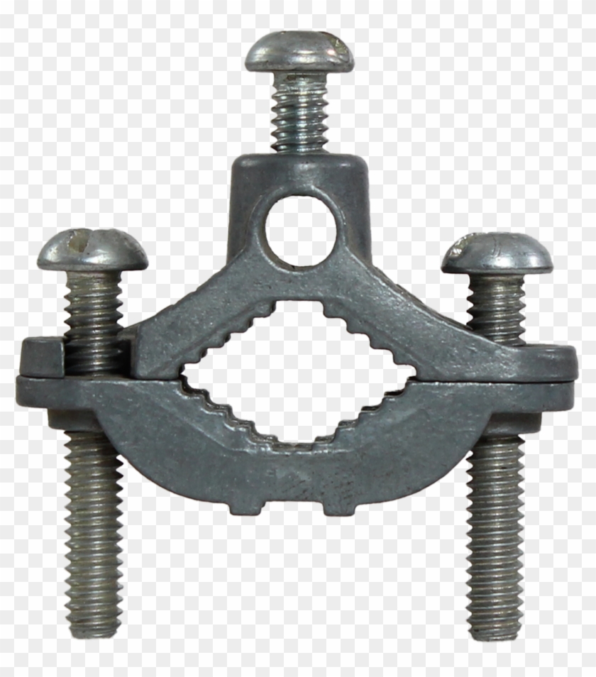 Universal Ground Rod Clamp - F-clamp Clipart #2764839