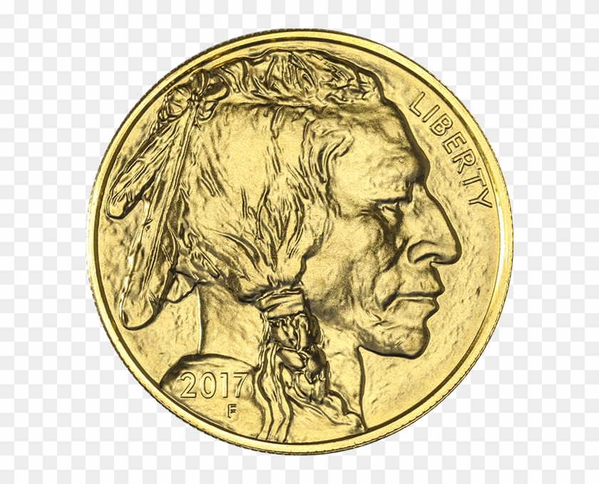 The 2017 1 Oz American Gold Buffalo Is The Us Mint`s - Buffalo Gold Coin 2018 Clipart #2764898