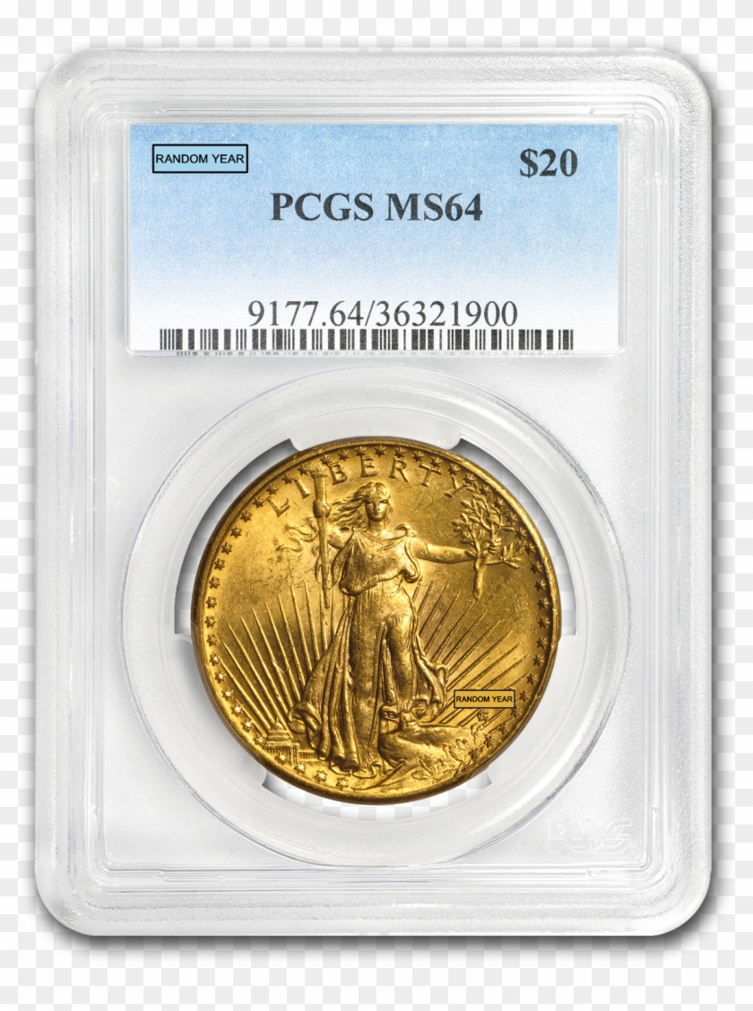 $20 Saint Gaudens Gold Double Eagle Ms 64 Pcgs - 1933 Gold Double Eagle Clipart #2764905