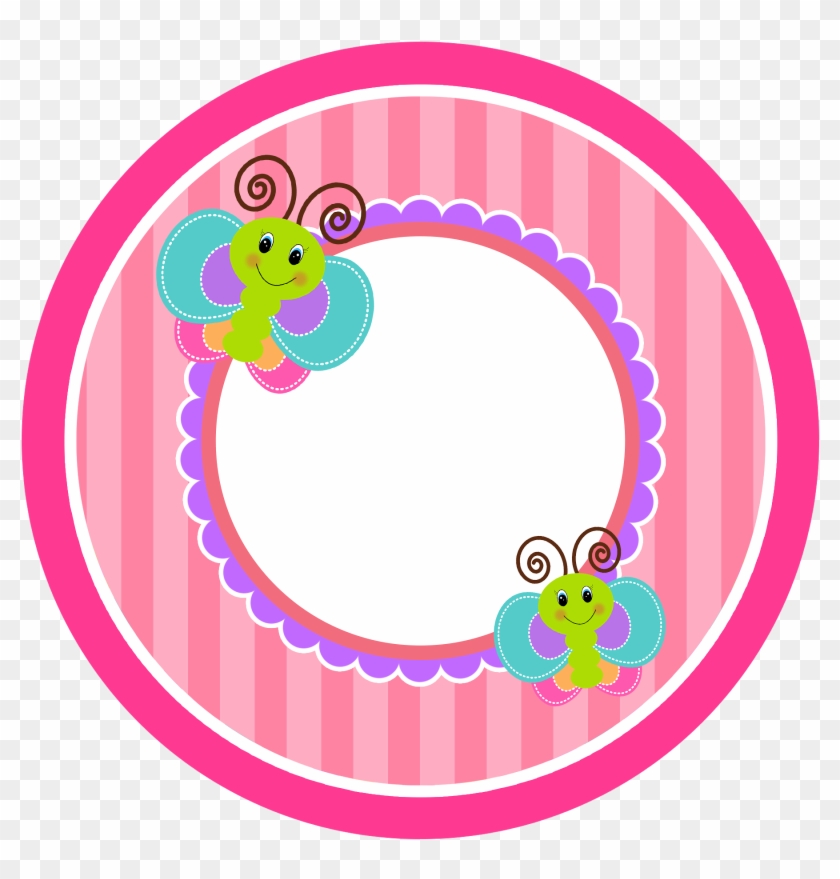 Divertida Mariposa Etiquetas Para Candy Imprimir Gratis - Invitation Clipart #2765382