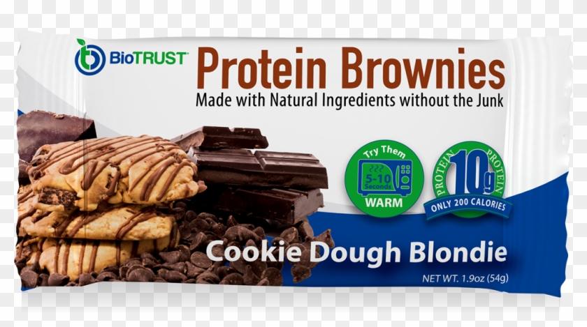 Protein Brownies Healthy, High-protein Brownies - Chocolate Clipart #2765507