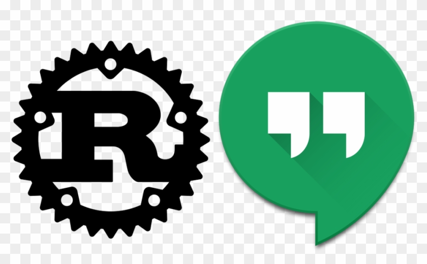 Link To Join Hangouts In The Calendar Event - Rust Programming Language Logo Clipart #2765752