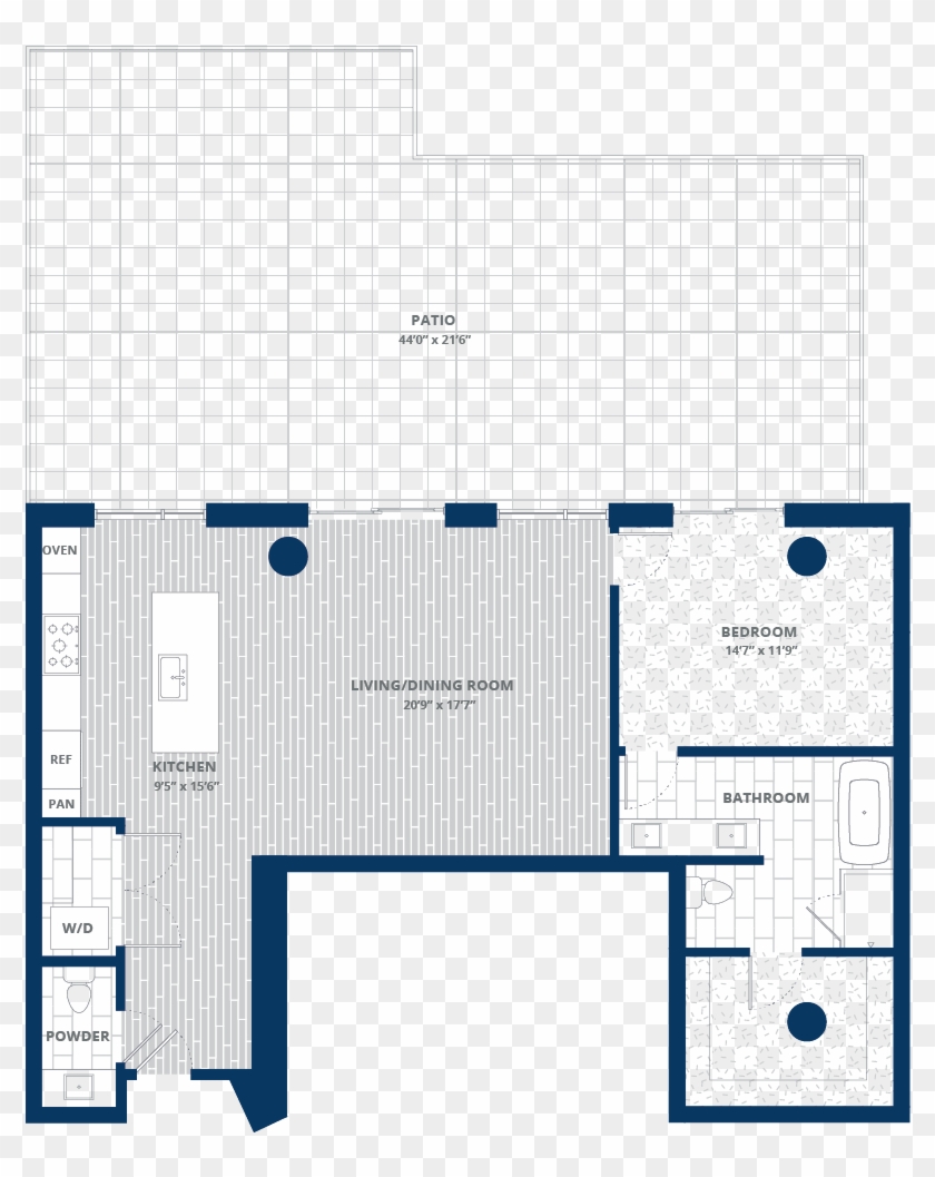 Plan Type - A5 - Floor Plan Clipart #2765992