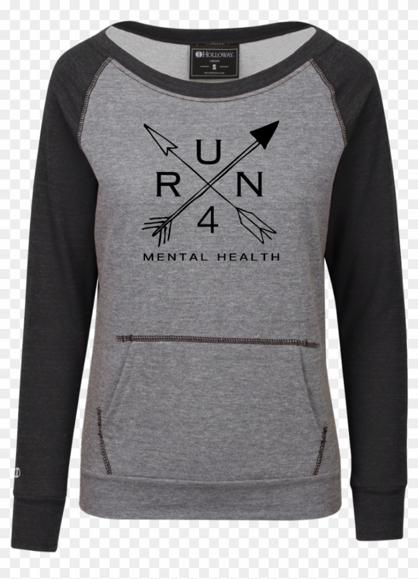 Run For Mental Health Ladies' Vintage Terry Fleece - Jack And Jones Long T Shirt Clipart #2766159