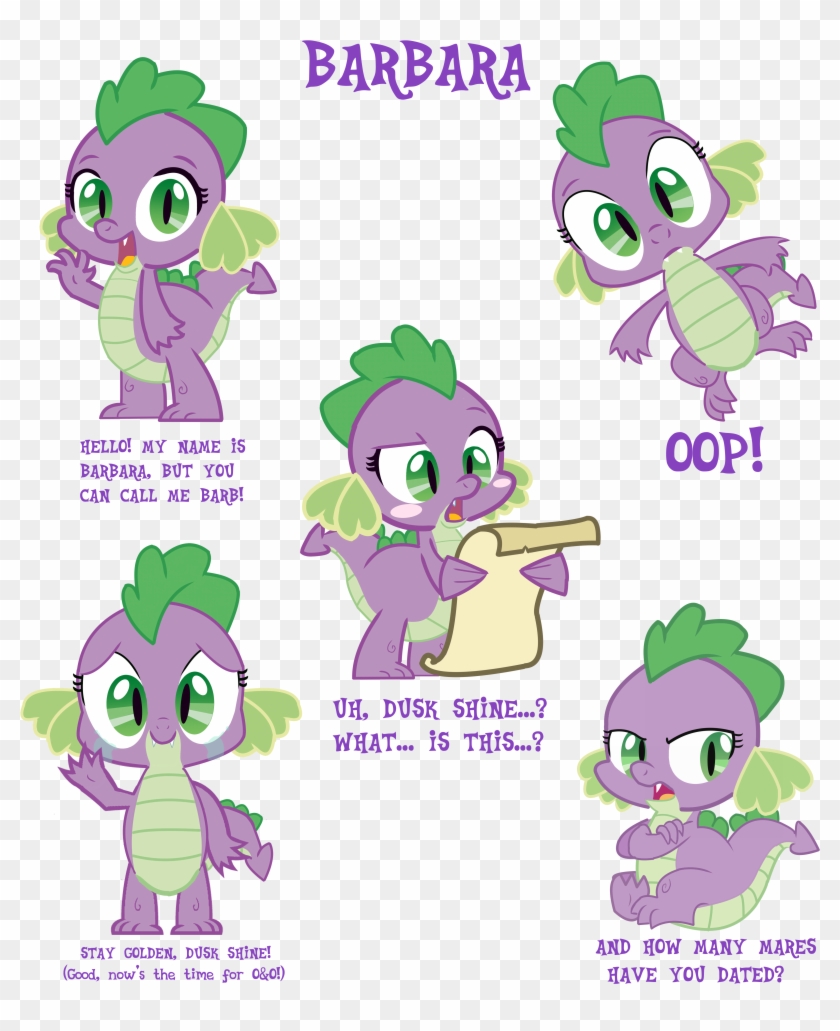 1256057 Solo Blushing Cute Smiling Spike Vector Looking Clipart