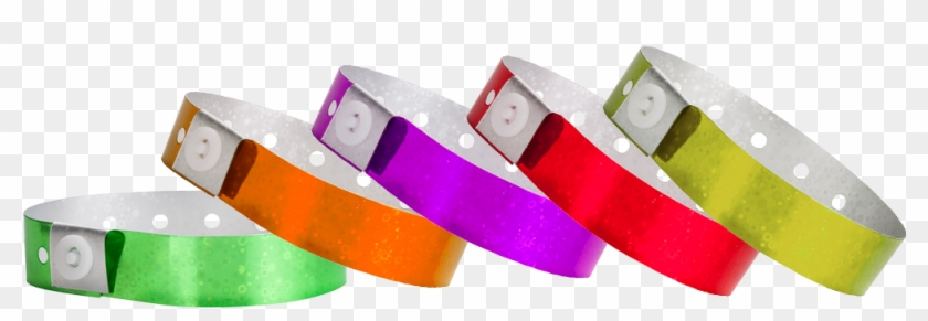 Transparent Plastics Holographic - Bracelet Clipart #2766329