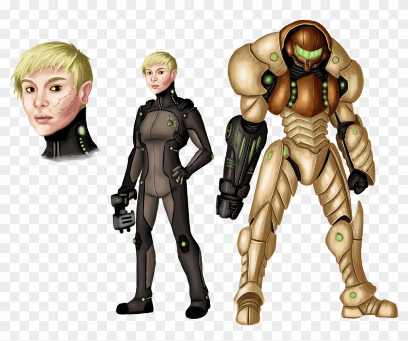 And Here We Have The Design Itself - Samus Practical Clipart #2766461