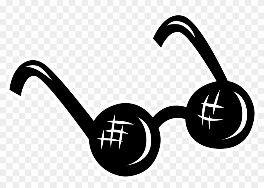 Vector Illustration Of Reading Glasses Eyeglasses To Clipart #2766797