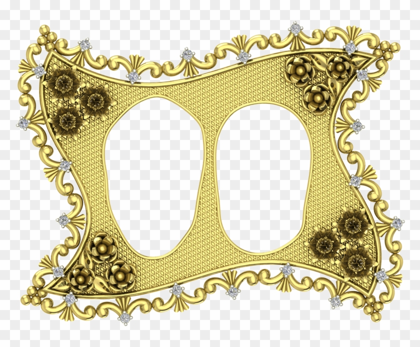 3d Gold Anniversary Gifts For Parents - Brass Clipart