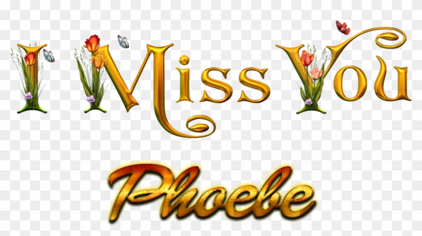 Phoebe Decorative Name Png - Elizabeth Name Clipart