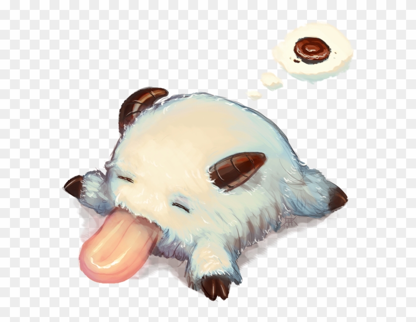[deleted] You Wake Up Inside Your Bed Only To Find - Poros League Of Legends Kawaii Clipart