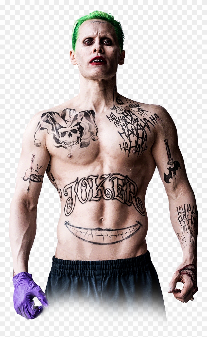 Suicide Squad Joker Stance Men's Tank - Joker Suicide Squad Tatuaggi Clipart #2767131