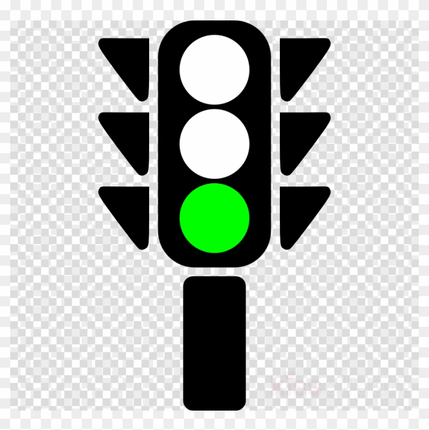 Rectangle Transparent Image Clipart Transparent Background - Green Traffic Light Png #2767269