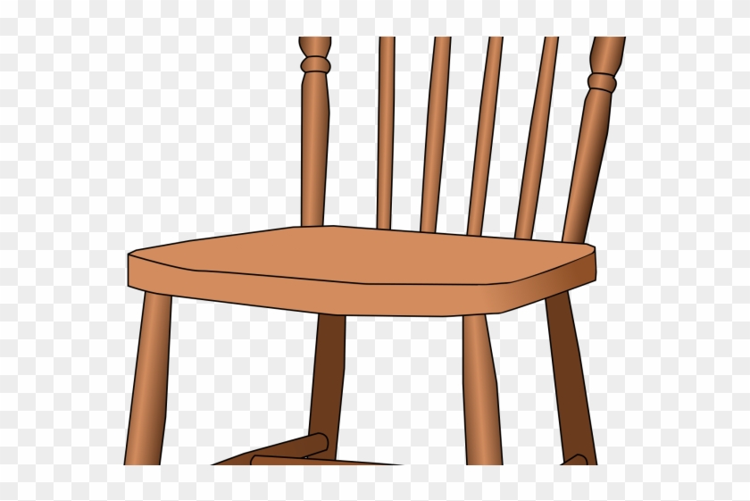Chair Clipart Thing - Cartoon Wood Chair Png Transparent Png #2767730
