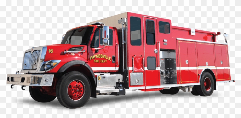 Paynesville Mn Fire Truck Clipart