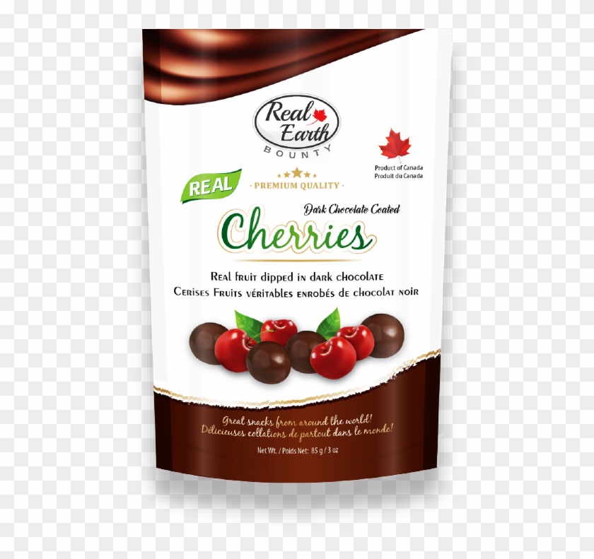 Dark Chocolate Coated Cherries - Chocolate Coated Coffee Beans Clipart #2768615