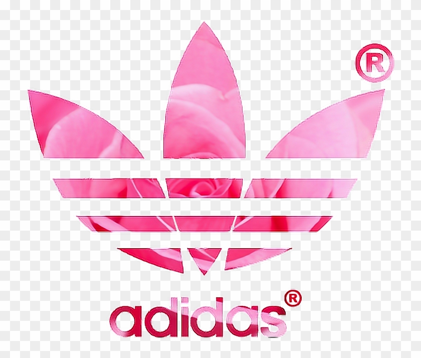 Cute Adidas Logo Png Rose Gold Logo Adidas Clipart 2769077