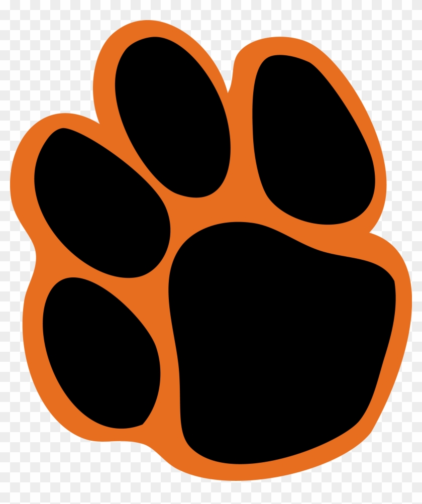 Wrestling Tiger Paw Logo Wrestling Tiger Paw Logo Png Clipart #2769128