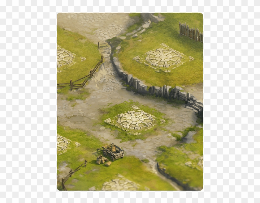 Town - Grass Clipart