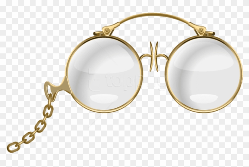 Free Png Download Gold Eyeglassespicture Clipart Png - Picsart Png Chasma Png Transparent Png