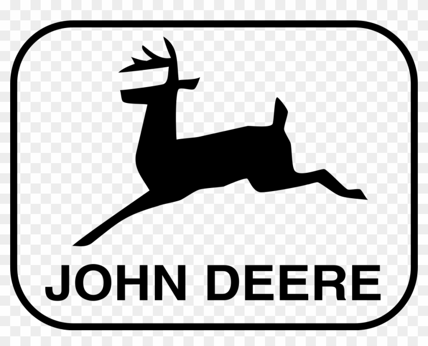 John Deere Logo Png Transparent Svg Vector Freebie - John Deere Clipart Black And White #2770745