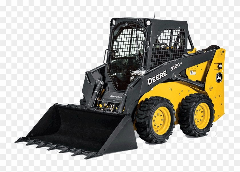 316grskid Steer - John Deere 316 Gr Clipart