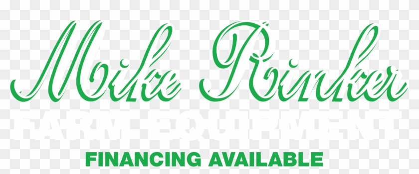 Mike Rinker Farm Equipment Buying, Selling & Trading - Calligraphy Clipart