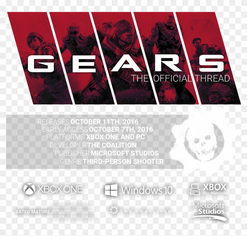 Gears Of War 4 - Gears Of War 3 Clipart #2770984