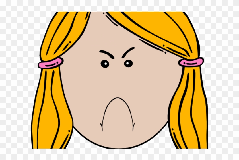 Mad Cartoon Faces - Face Clip Art Black And White - Png Download