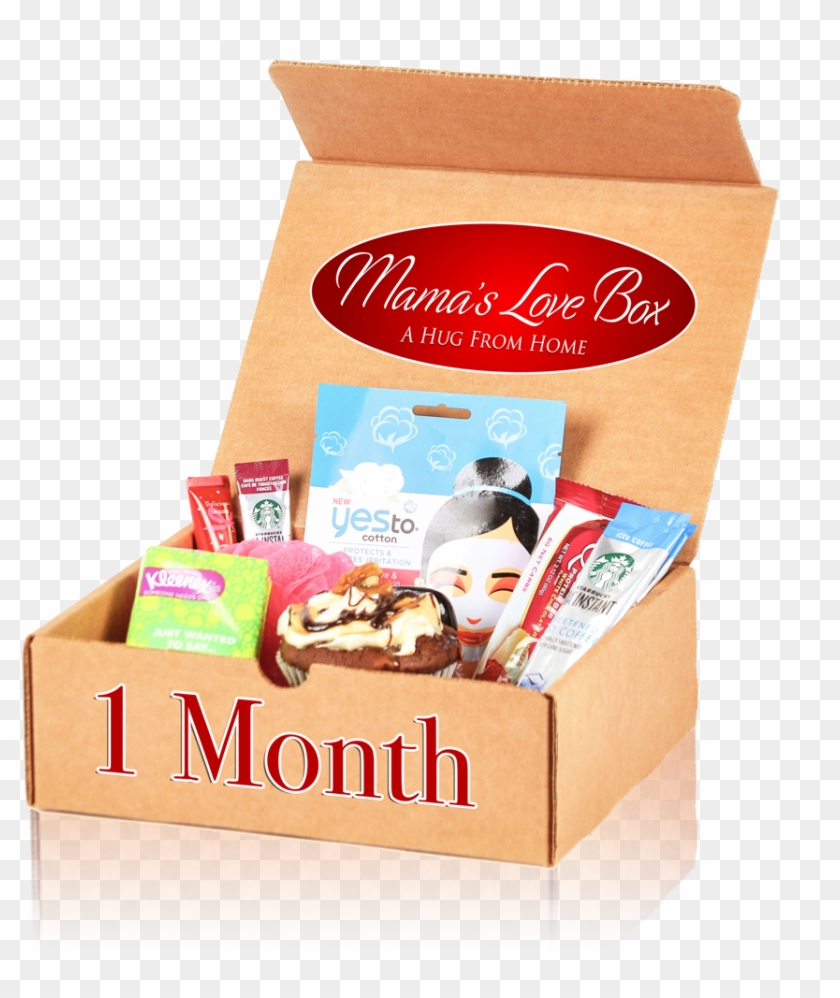1 Month Hugs & Kisses Love Box - Box Clipart