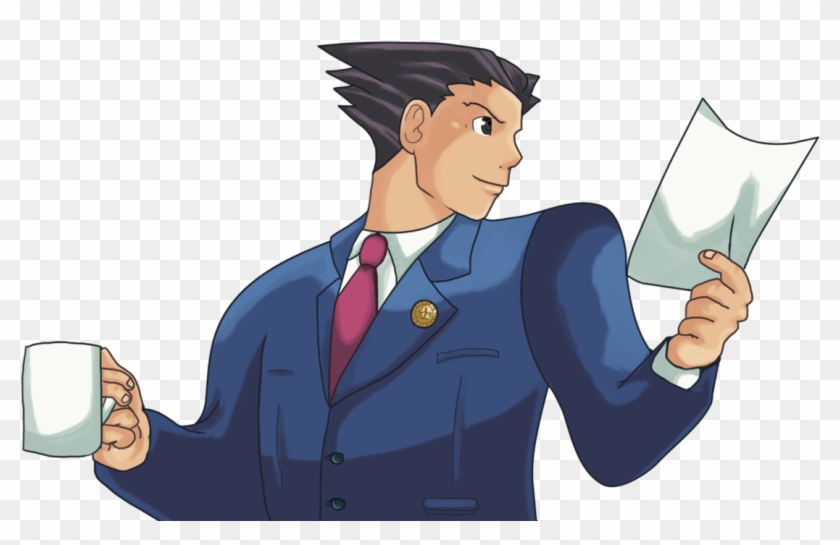 Phoenix Wright - Phoenix Wright Png Clipart #2771541