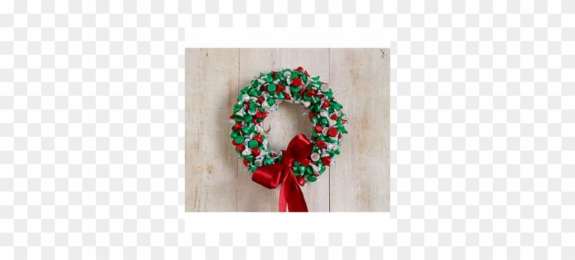 Kisses Wreath - Christmas Candy Toy Craft Clipart #2771546